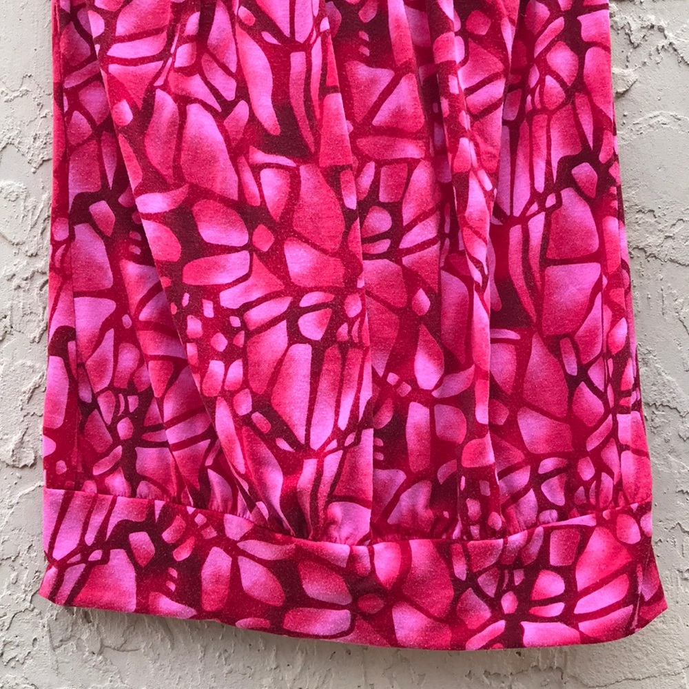 🌺 Cute Max Red Ruffle Neck Halter Top - Picture 4 of 6